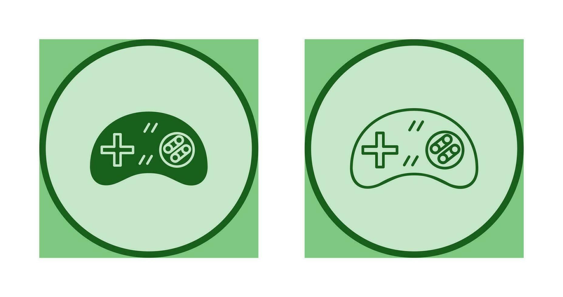 icono de vector de control de juego único