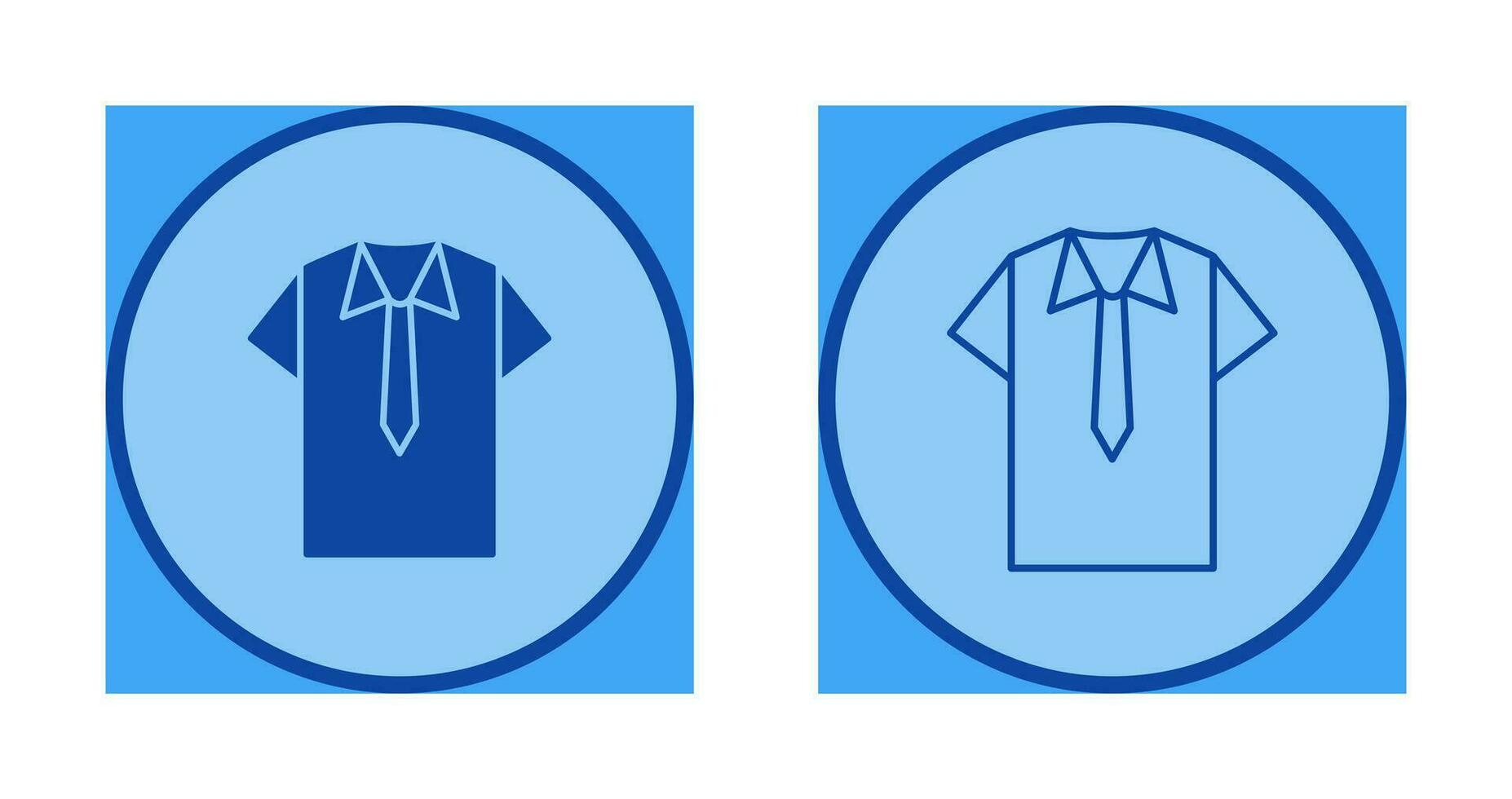 Shirt and Tie Vector Icon