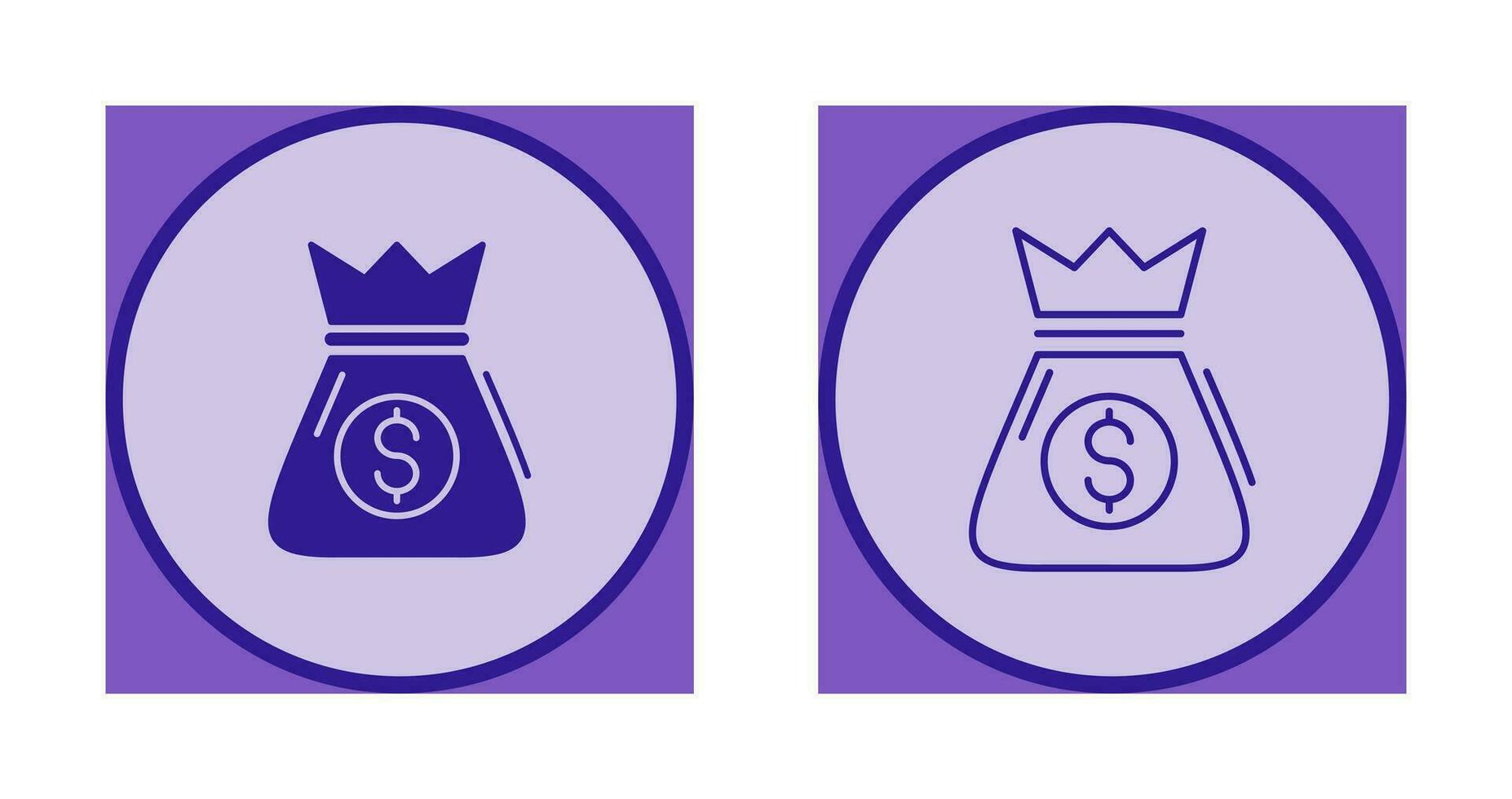 Money Bag Vector Icon