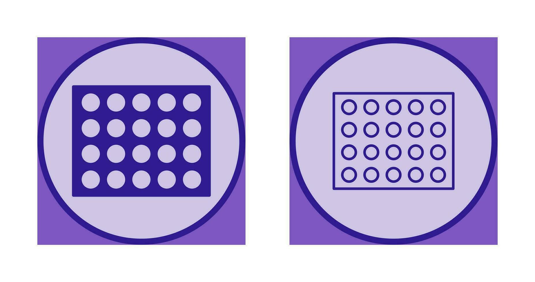 Colored Palette Vector Icon