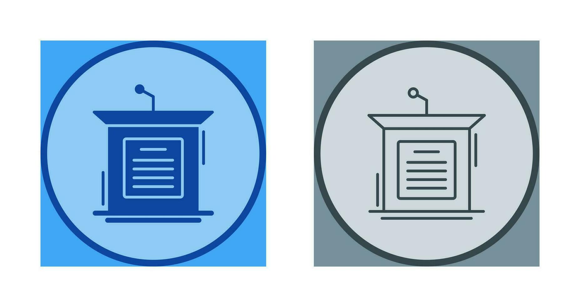 Podium Vector Icon