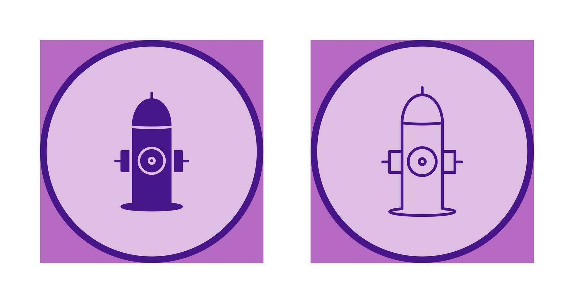 Unique Hydrant Vector Icon