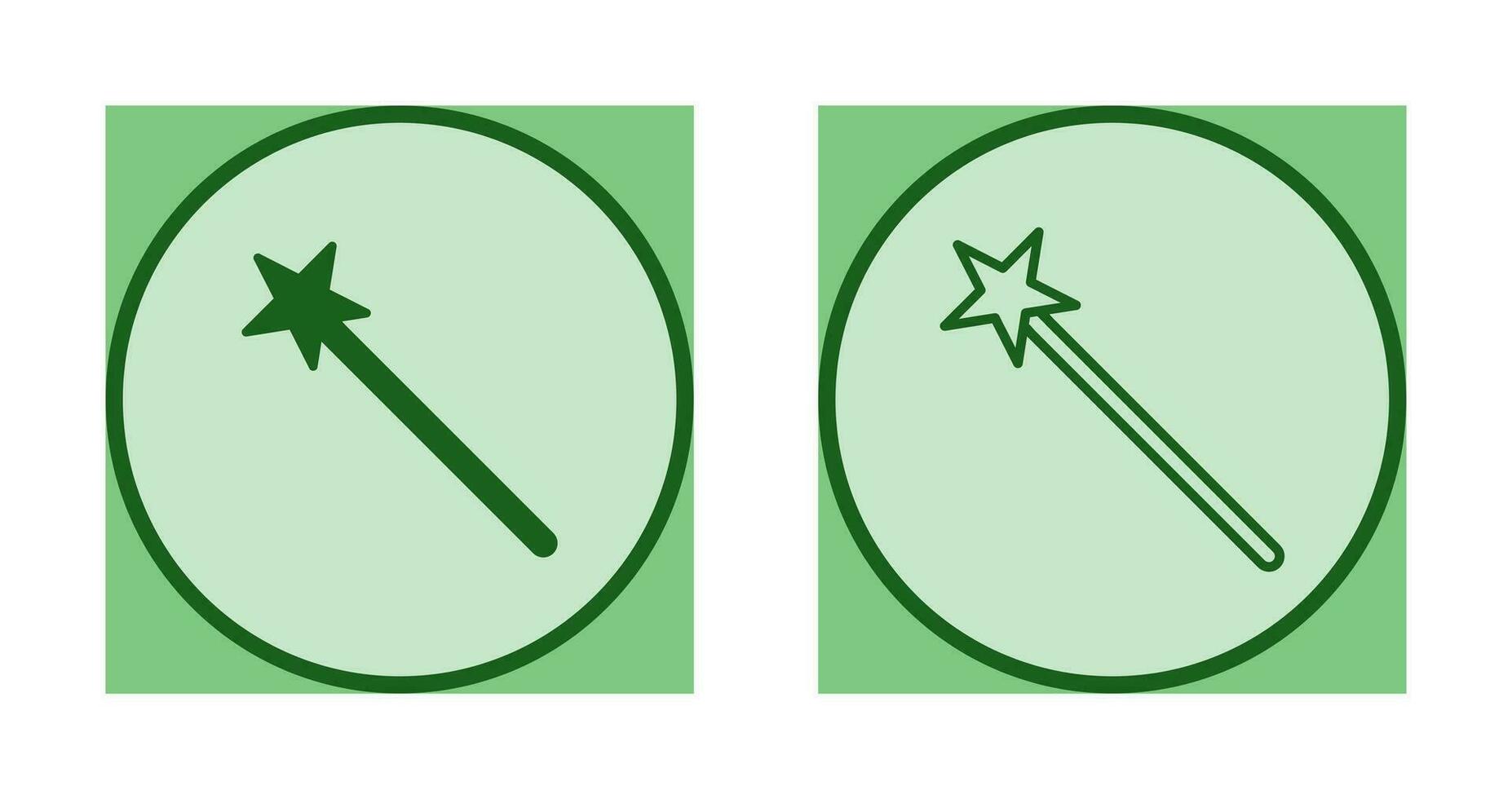 Unique Magic Vector Icon