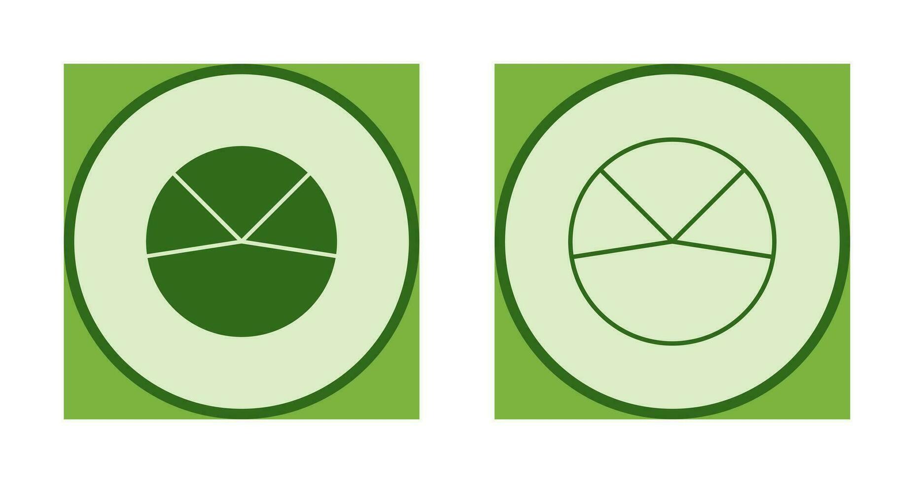 Pie Chart Analysis Vector Icon