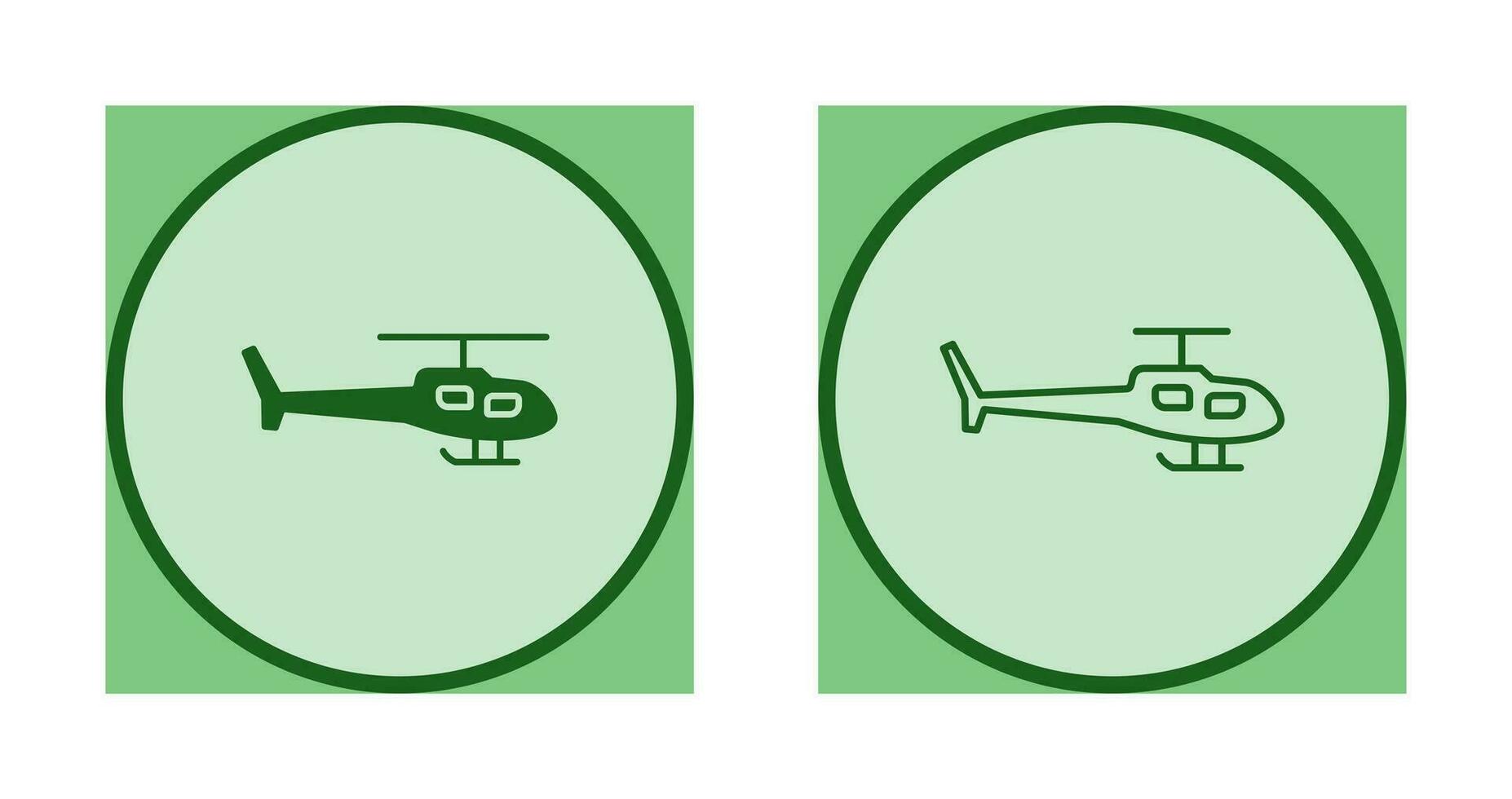 Helicopter Vector Icon