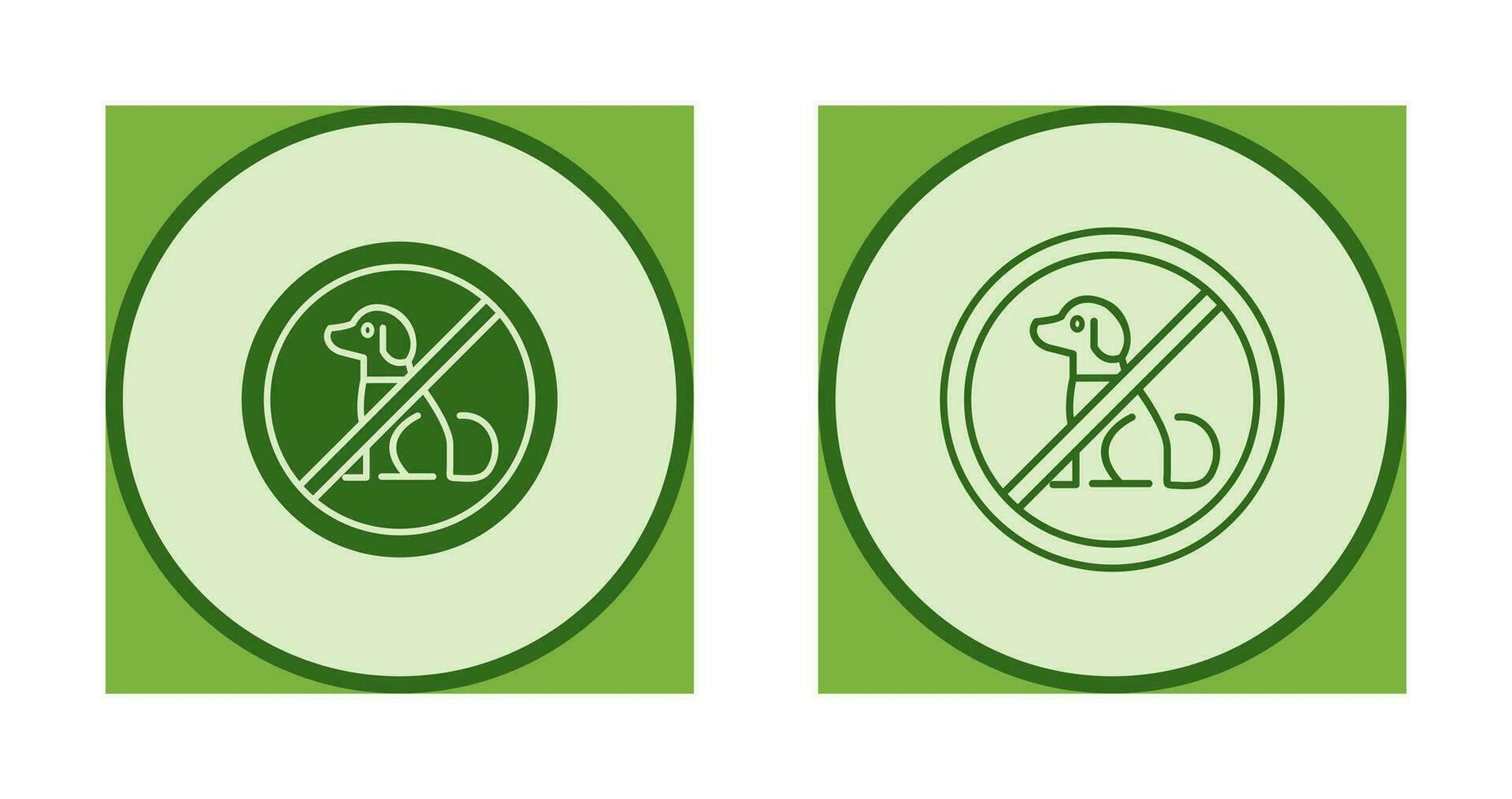 No Pets Vector Icon