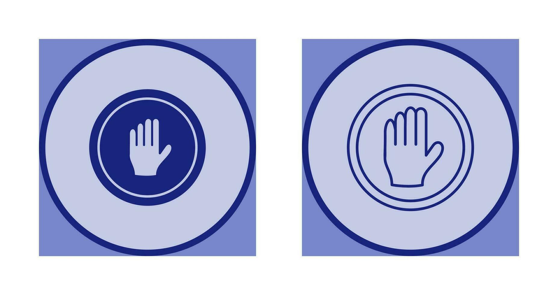 Halt Vector Icon
