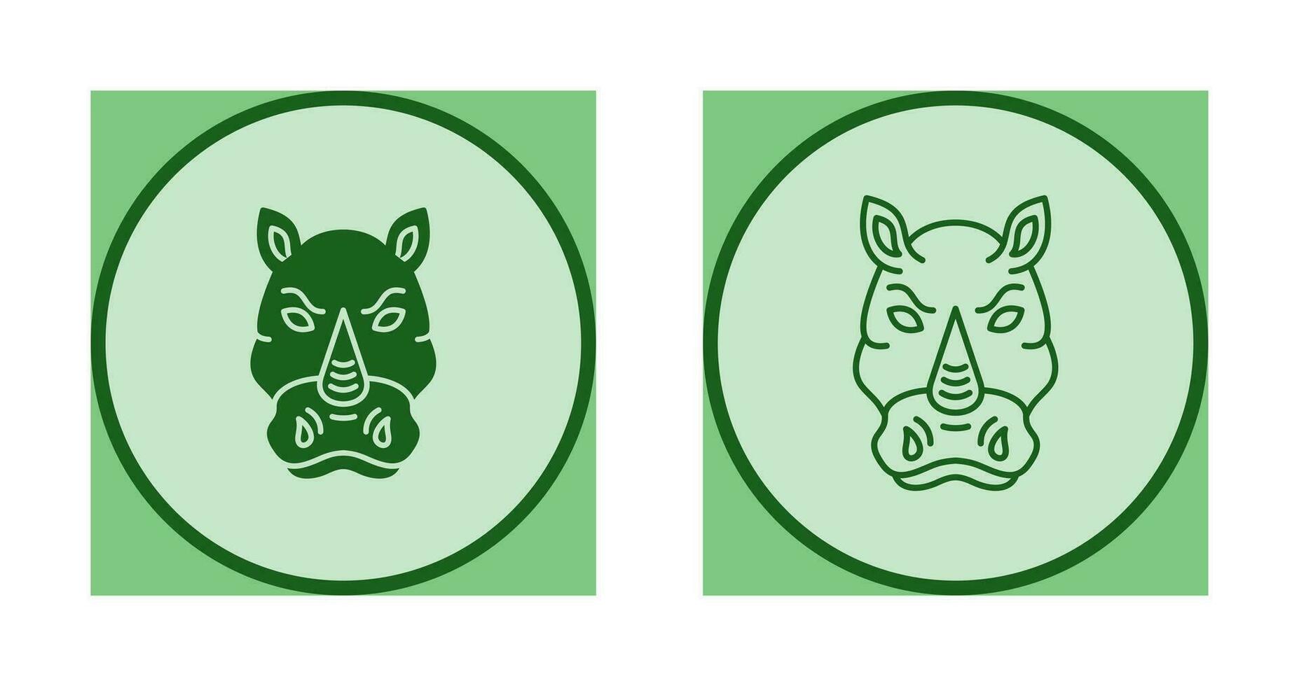 Rhino Vector Icon