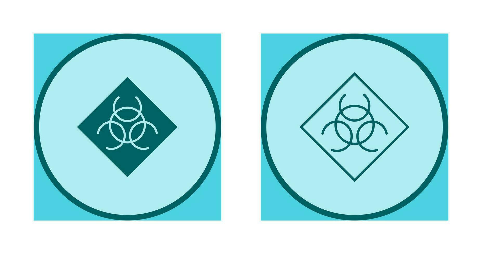 Biological Hazard Vector Icon
