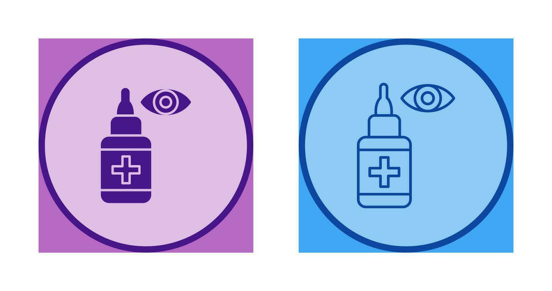 Eye Drop Vector Icon