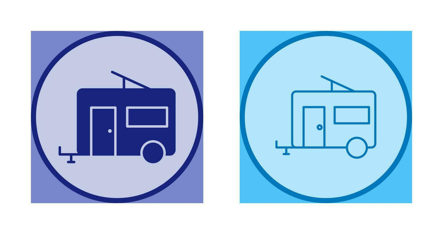 Trailer Vector Icon