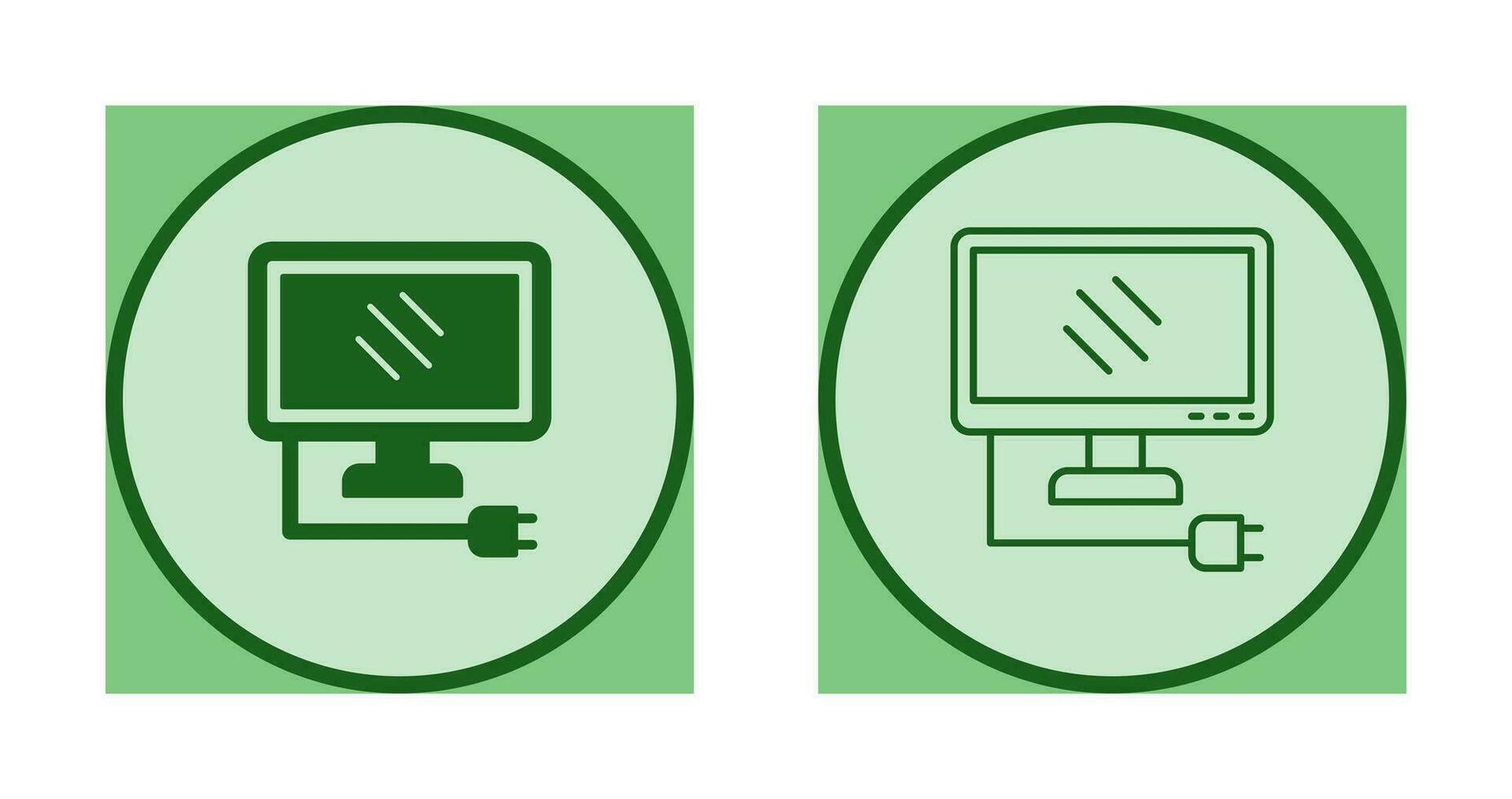 Monitor Vector Icon