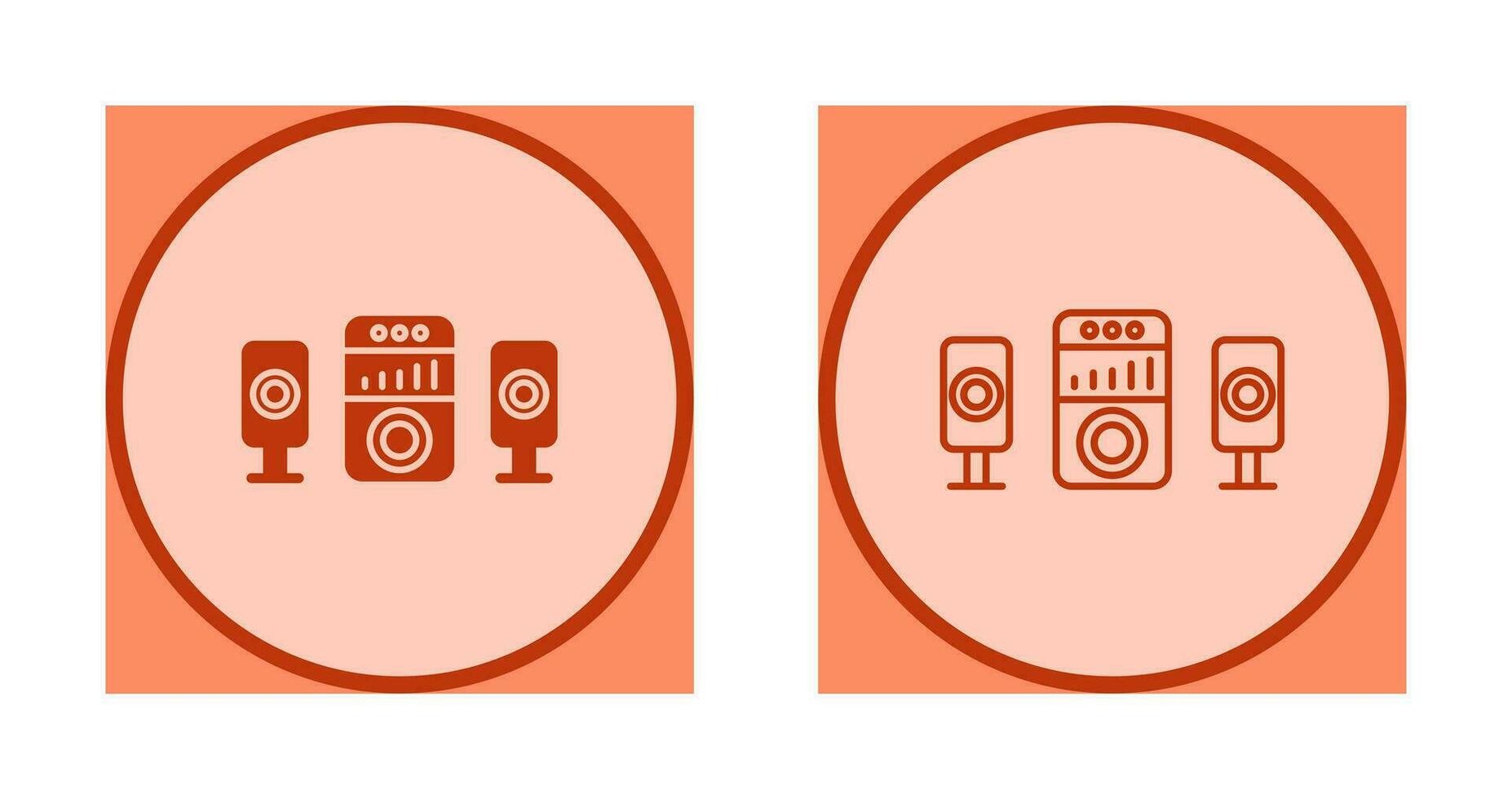 Sound System Vector Icon