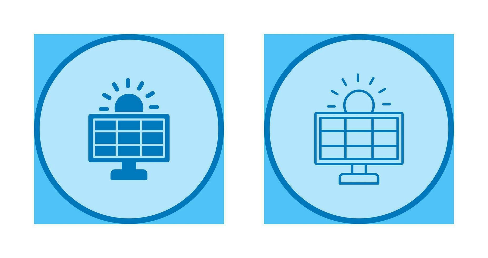 icono de vector de sistema solar