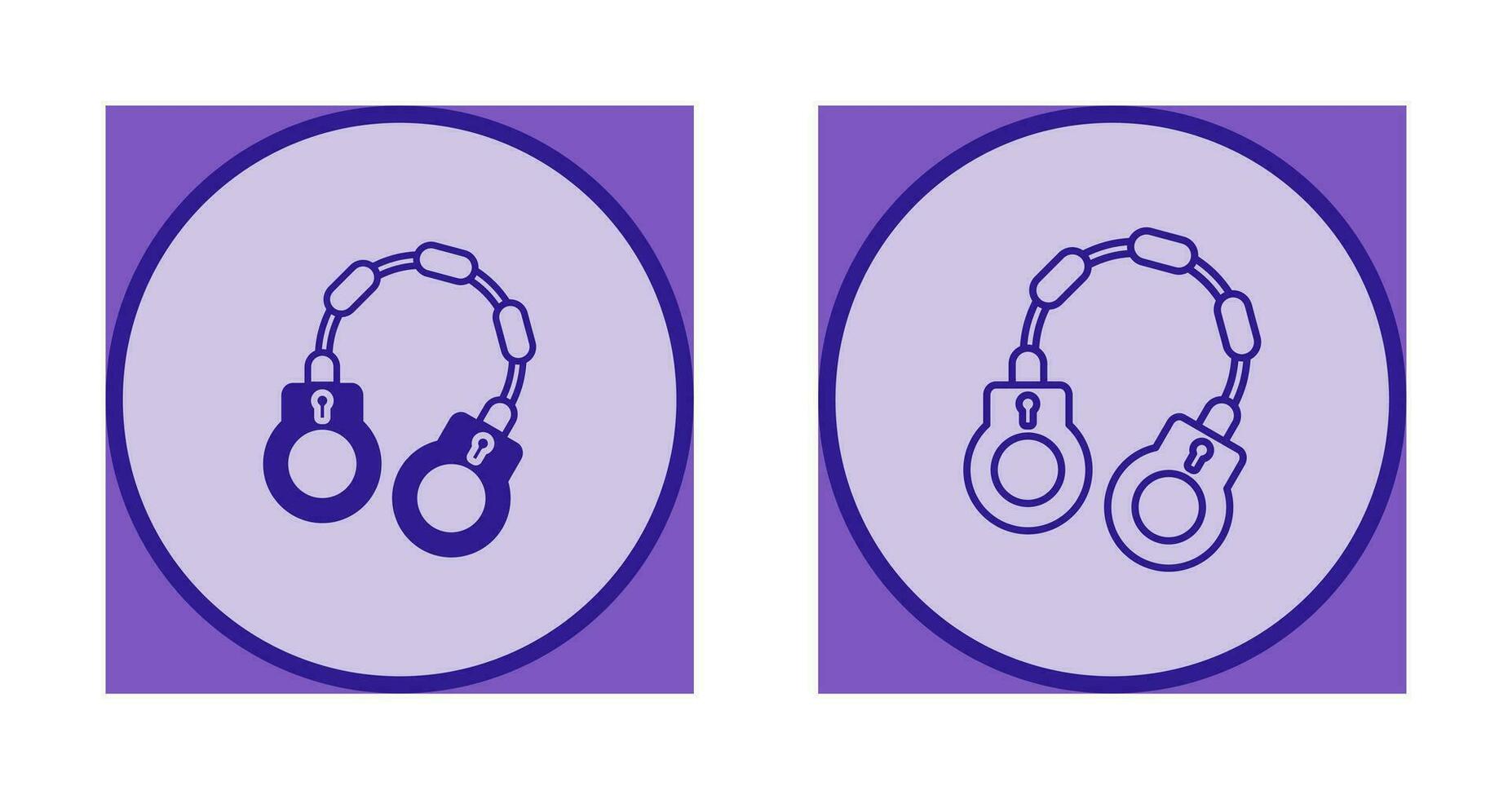Handcuff Vector Icon