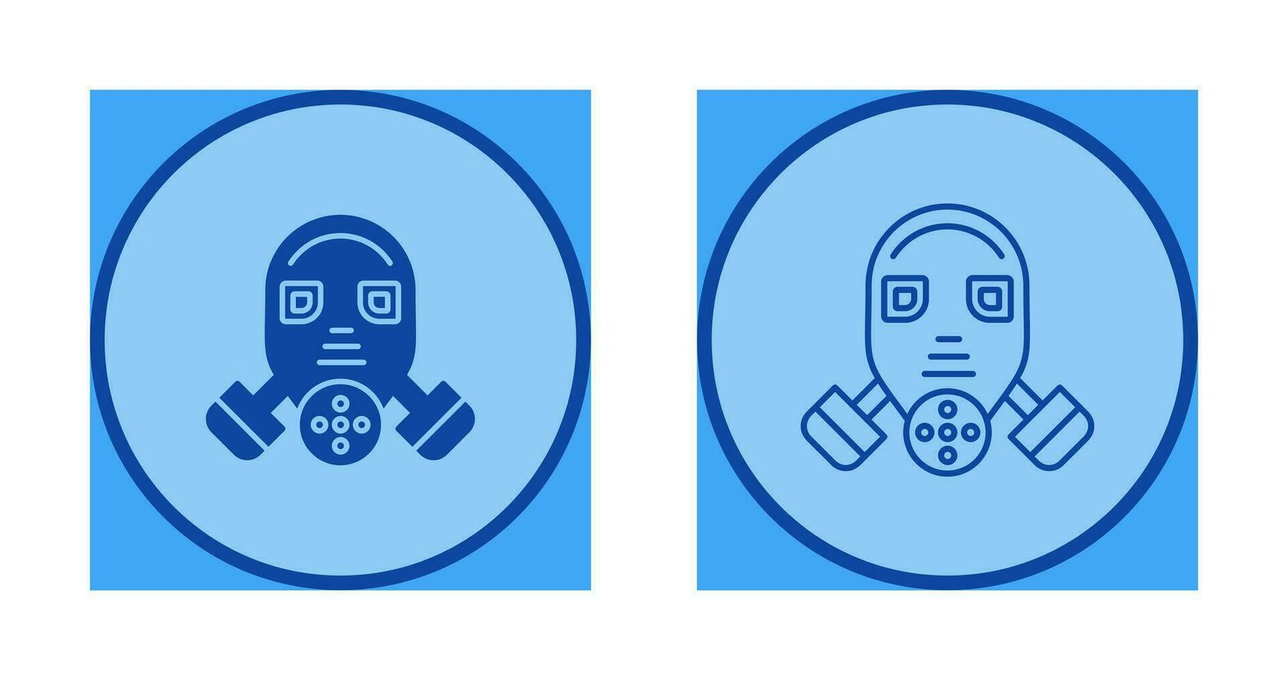 Gas Mask Vector Icon