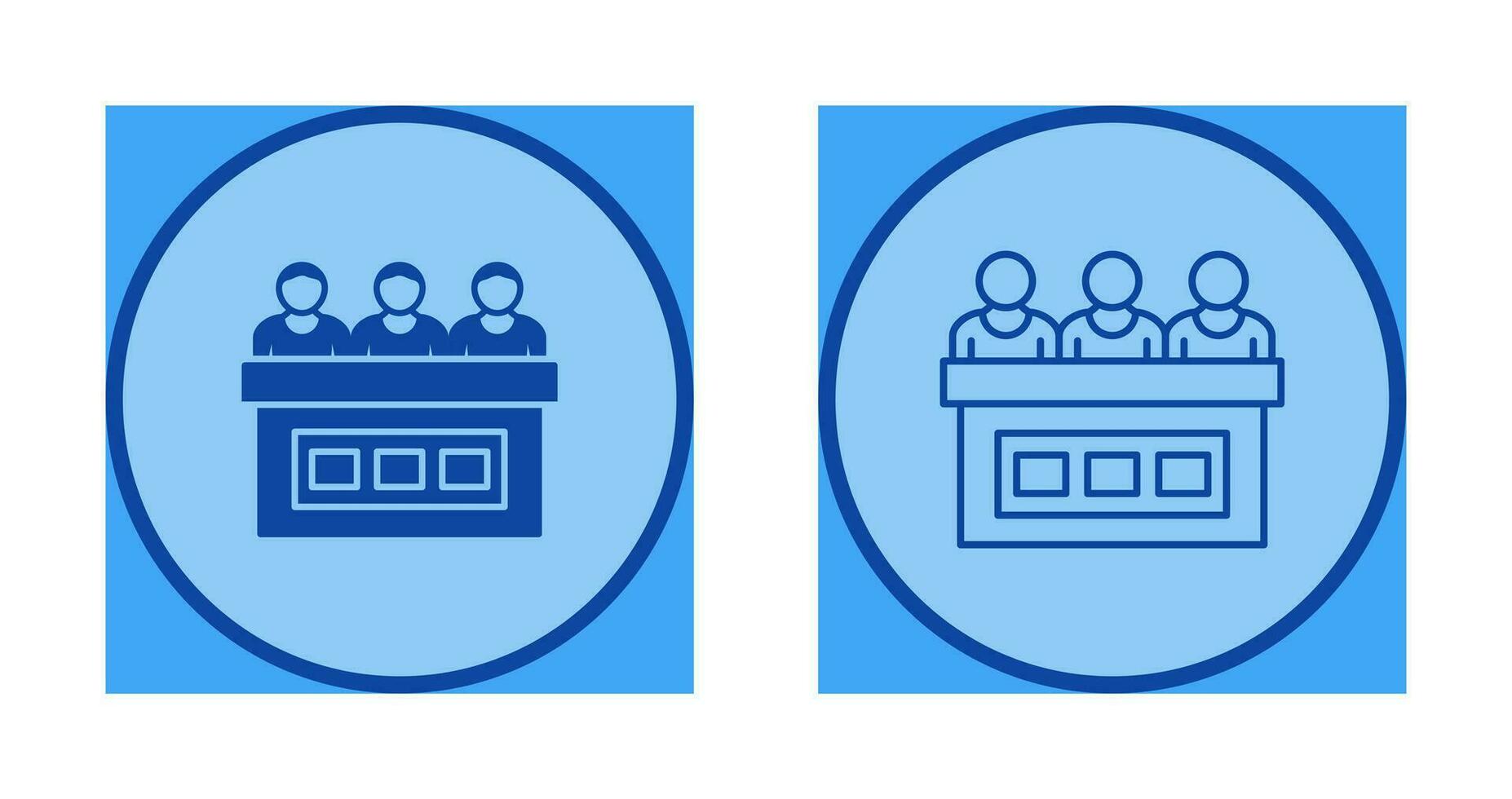Jury Vector Icon