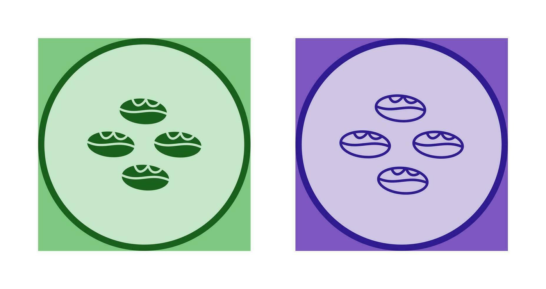 Coffee Beans Vector Icon