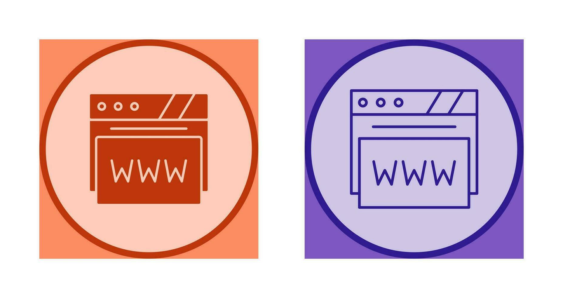 Web Browser Vector Icon