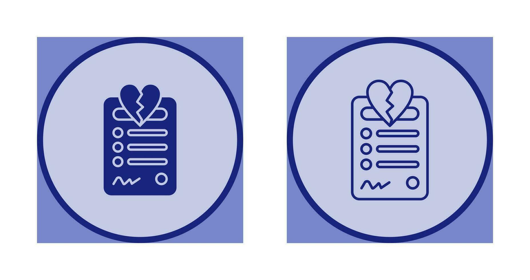 Divorce Vector Icon