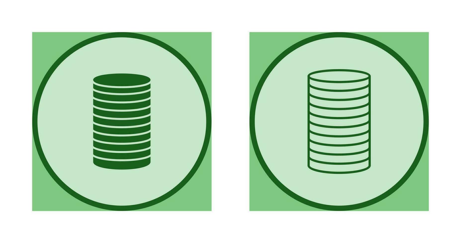 Stack of Coins Vector Icon