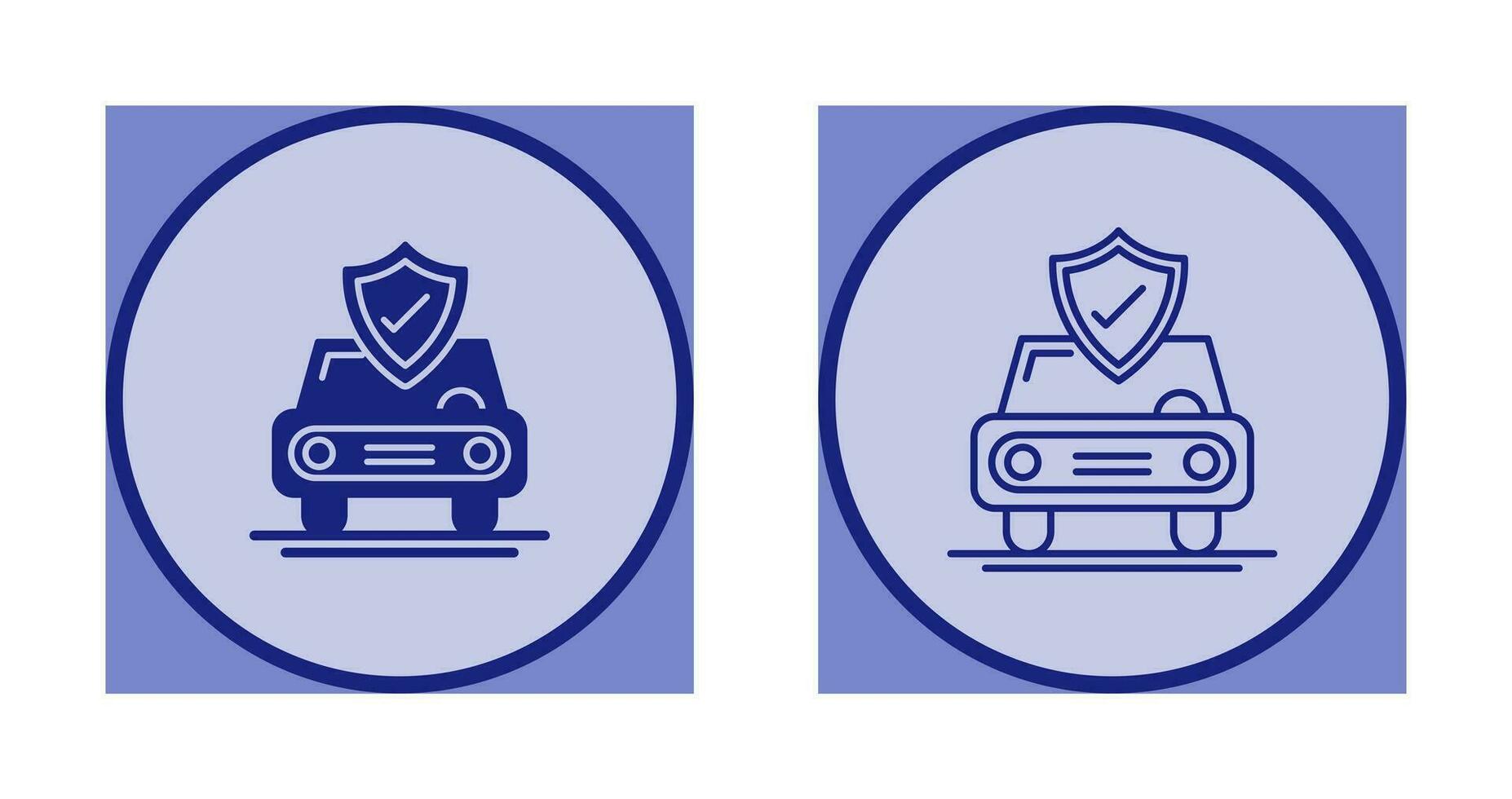 Car Protection Vector Icon