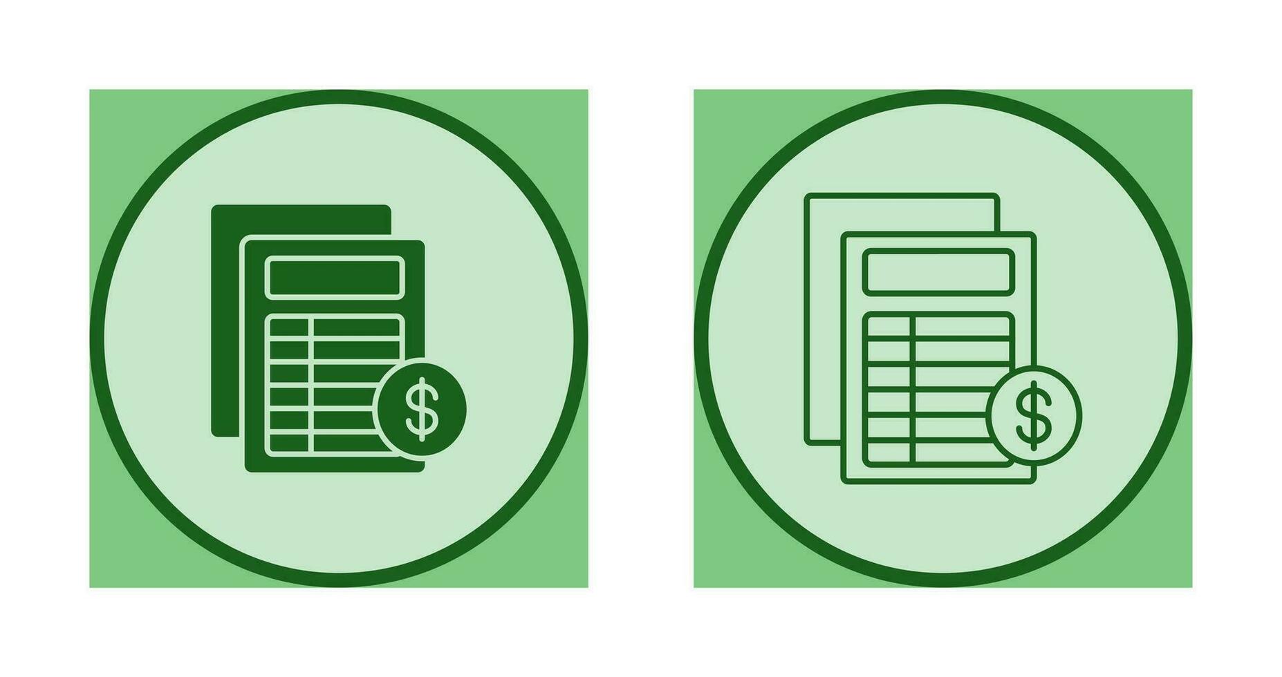 Invoice Vector Icon