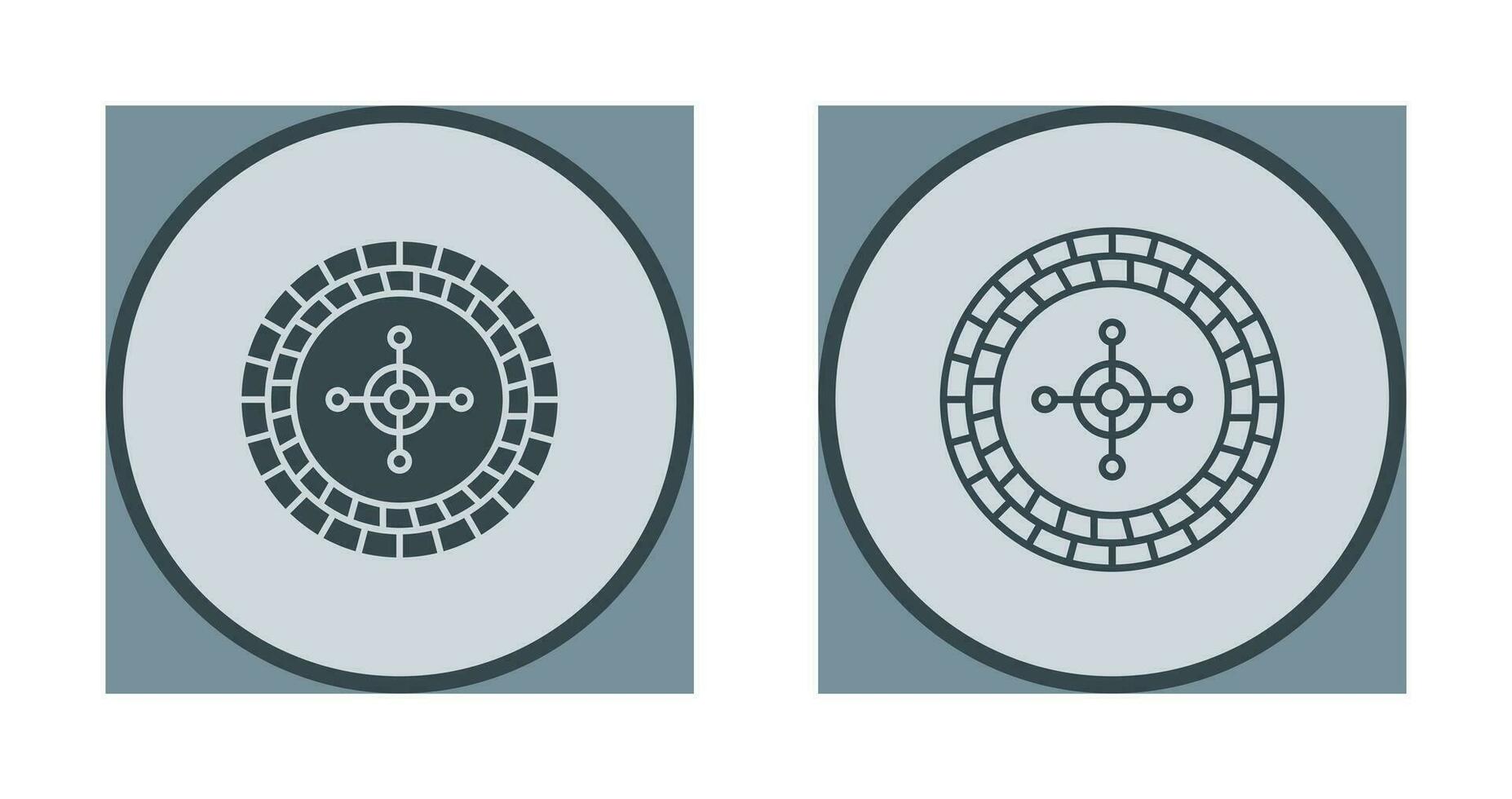 Roulette Vector Icon