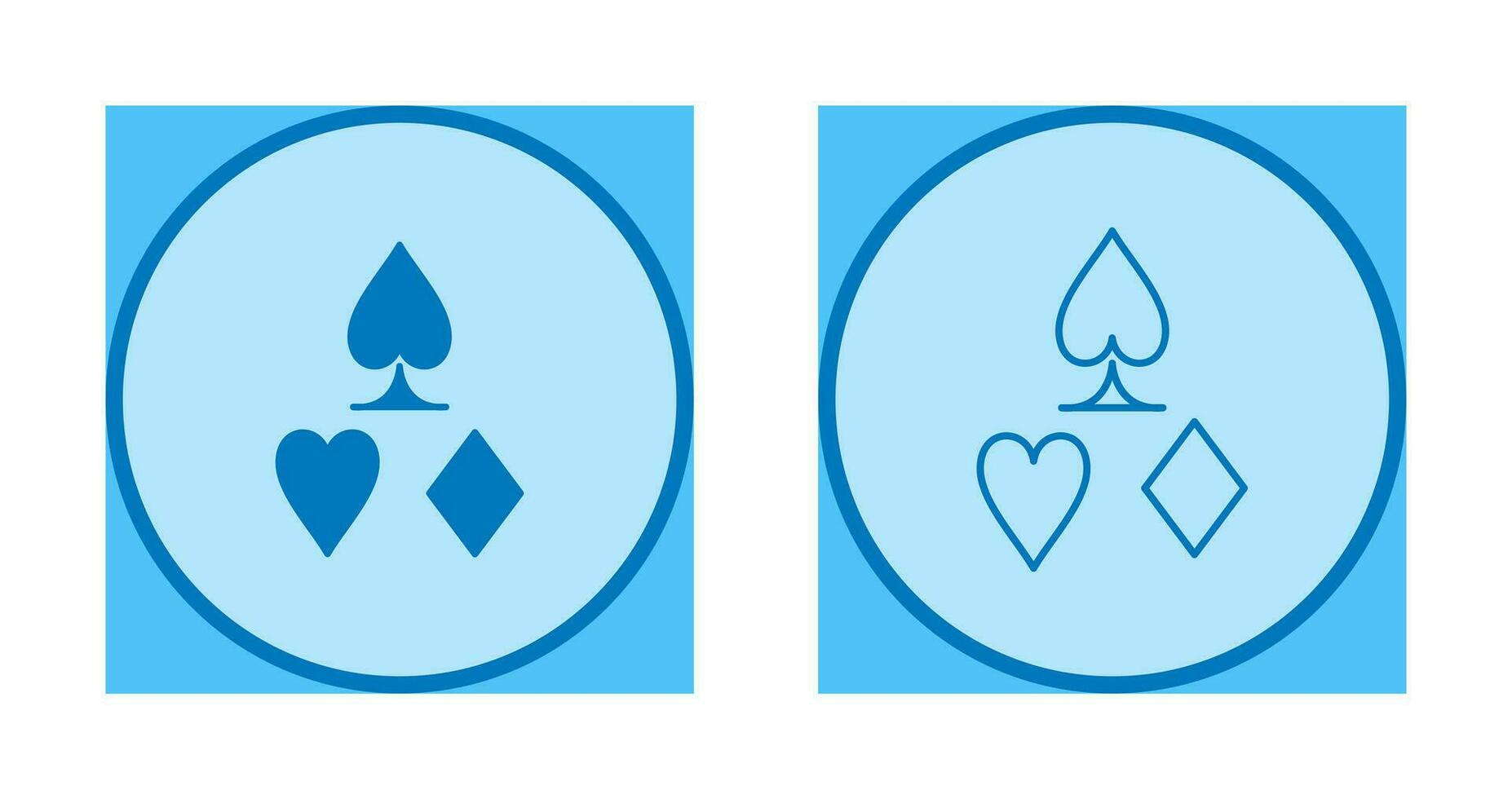 Card Suits Vector Icon