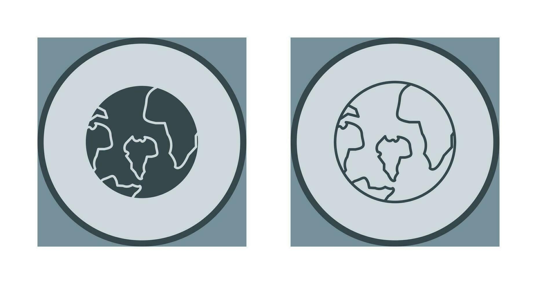 icono de vector de mundo