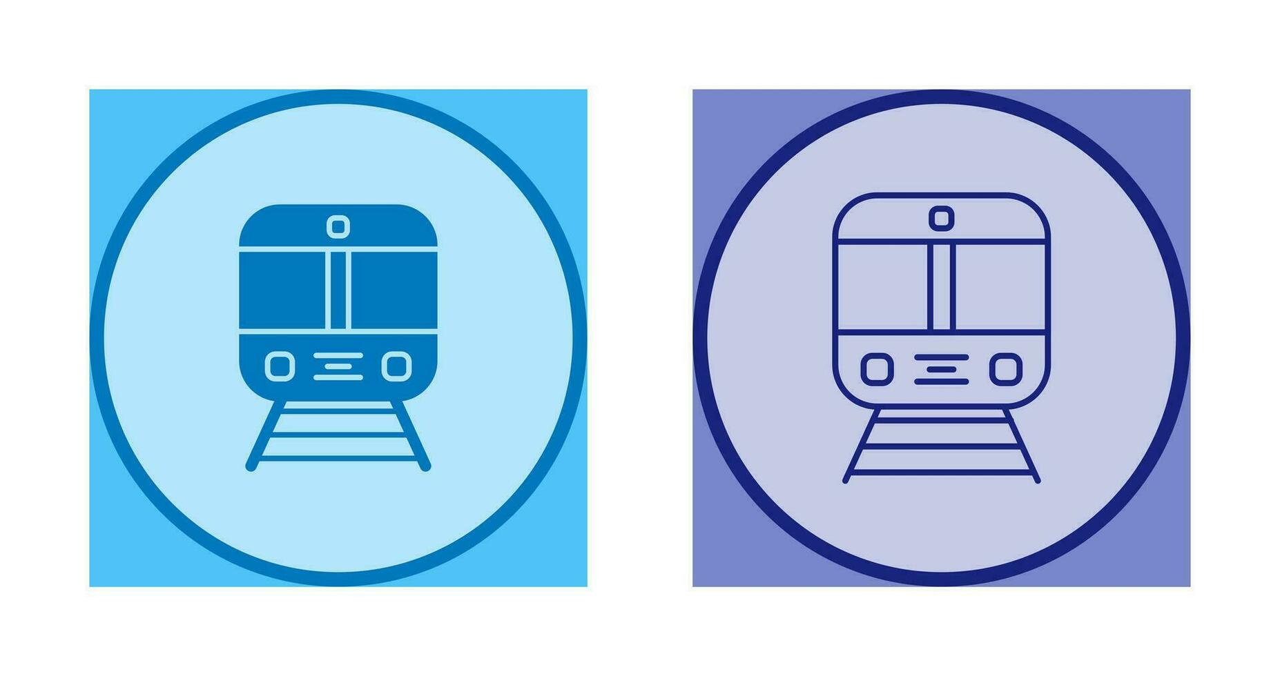 icono de vector de tren