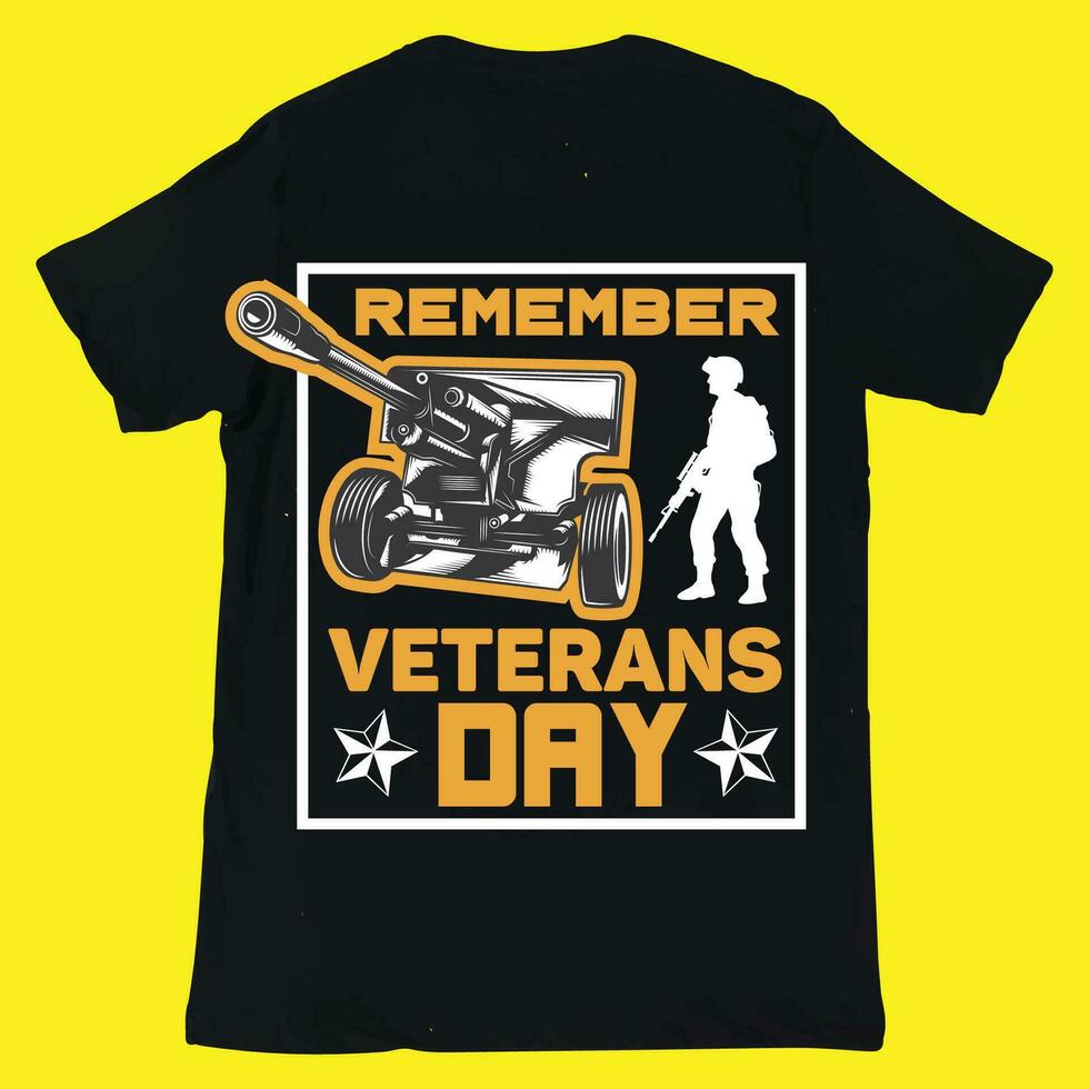 Veterans day awesome t-shirt design for print vector