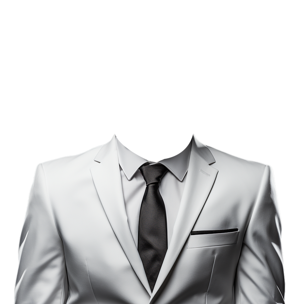 Man Suit Png, Man Formal Suit, Man Formal Suit Png, Black Suit, Transparent Background, AI Generative png