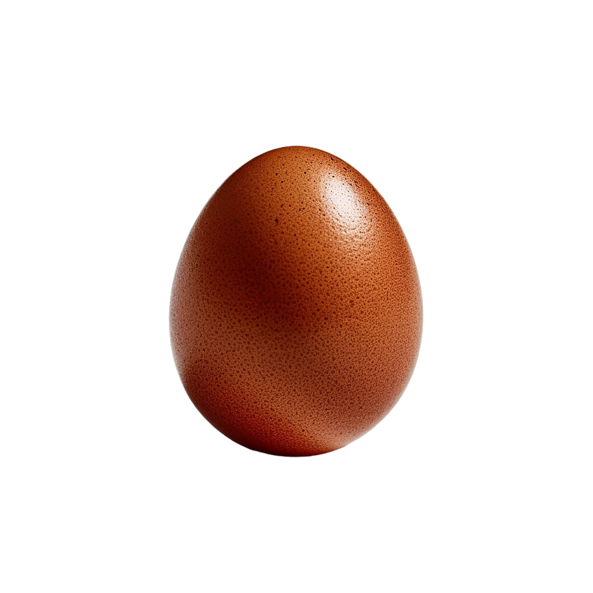 Download Close-Up of a Glossy Brown Egg PNG Online - Creative Fabrica