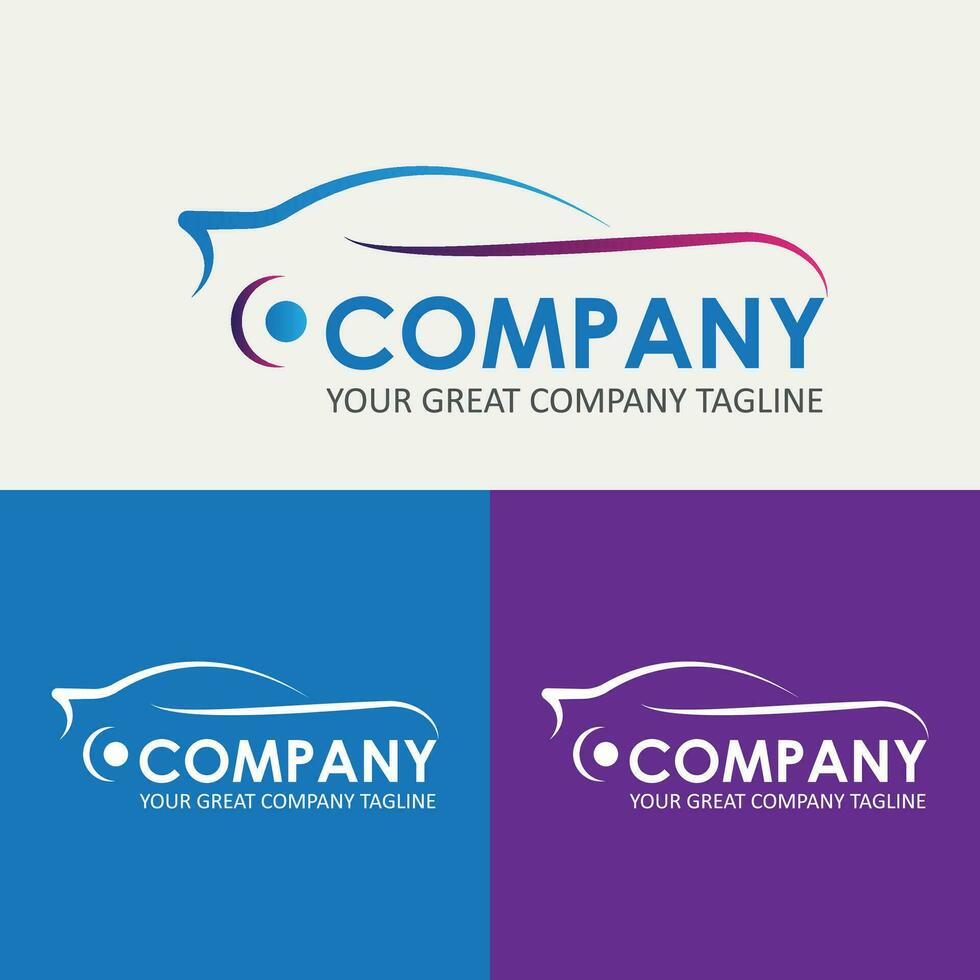 Free Vector Car Logo Auto Racing Car logo Template