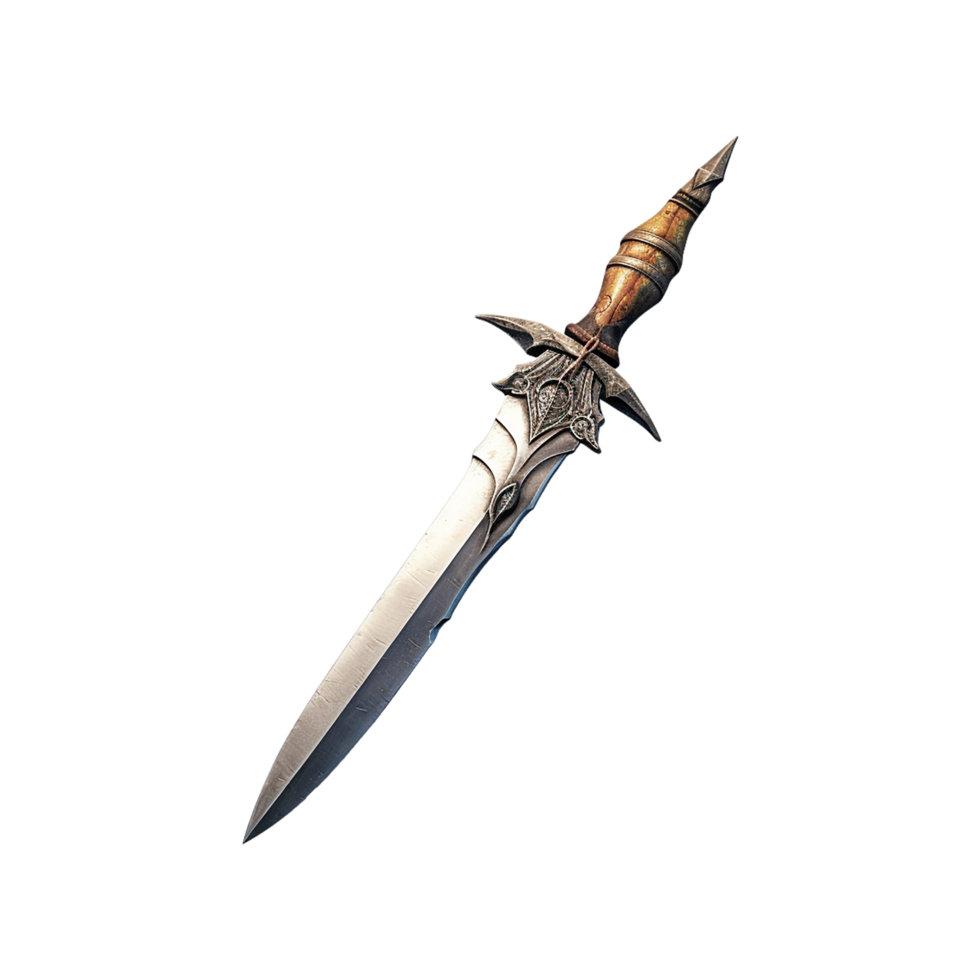 Dagger, Dagger Png, Dagger With Transparent Background, AI Generative png