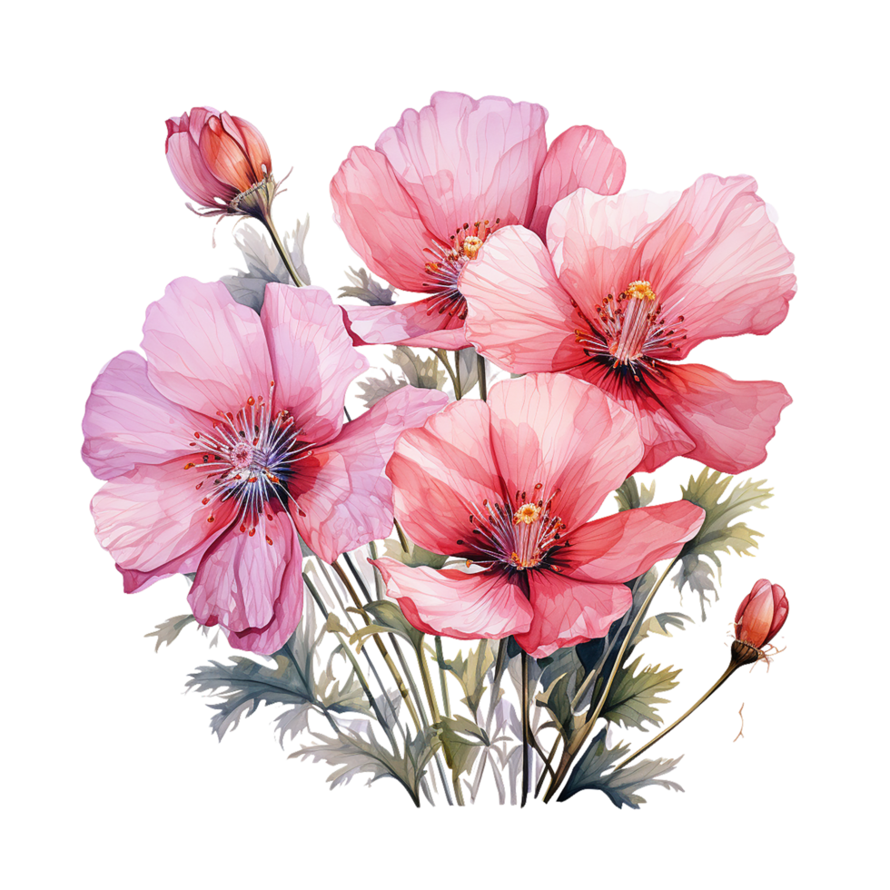 Watercolor flower, Watercolor flower Png, Watercolor flower clipart