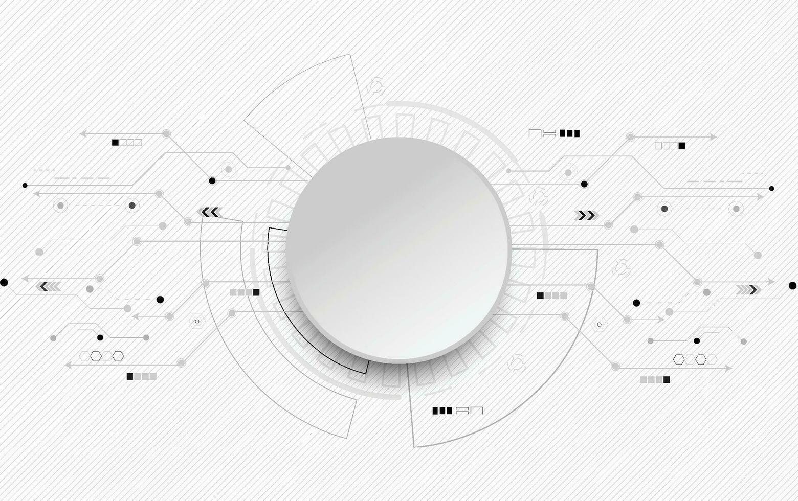 Abstract  technology background.Vector circle and electricity line with blue electronic cycle.Digital data , circuit board, Scientific background,Digital art and Abstract background concept. vector