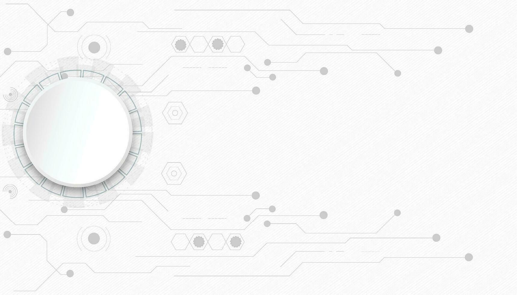 Abstract  technology background.Vector circle and electricity line with blue electronic cycle.Digital data , circuit board, Scientific background,Digital art and Abstract background concept. vector