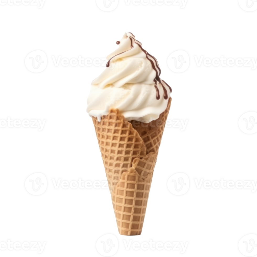 Chacolate ice cream isolated png