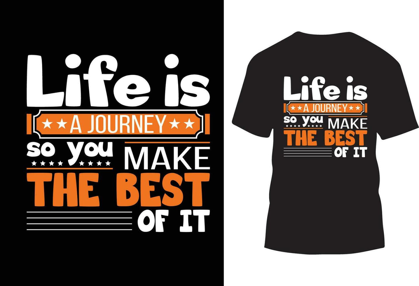 Typography t shirt design, motivational typography t shirt design vector