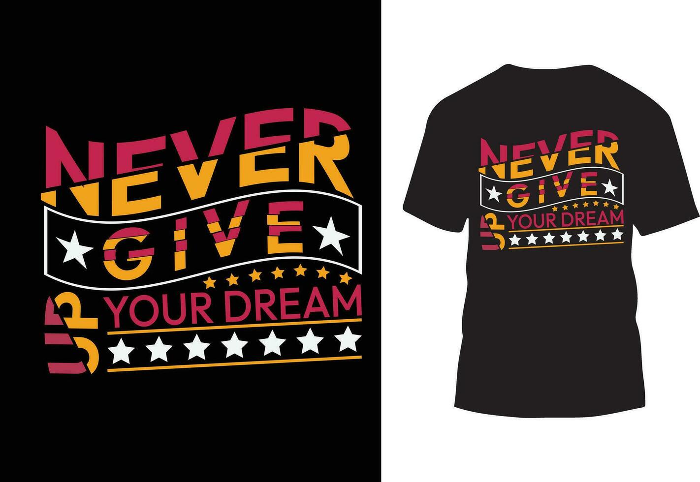 Typography t shirt design, motivational typography t shirt design vector