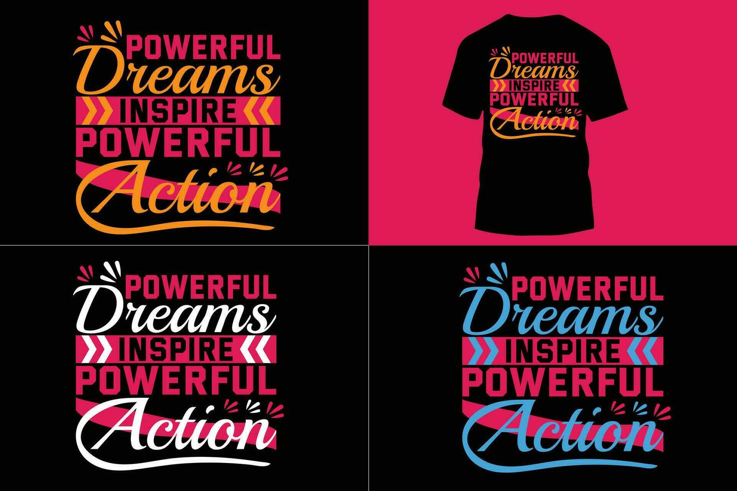 Typography t shirt design, motivational typography t shirt design vector