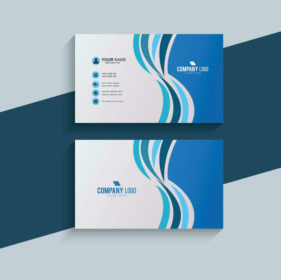 Business Card Visiting Card vector illustration