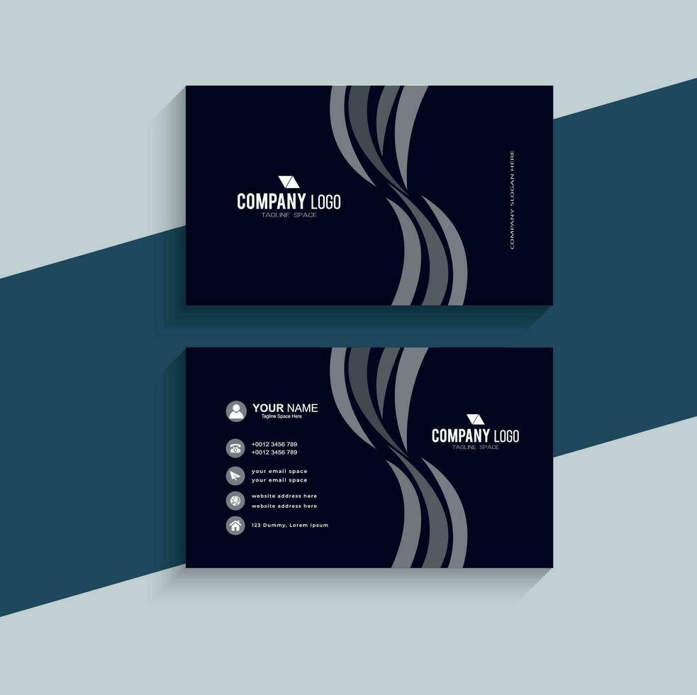Business Card Visiting Card vector illustration