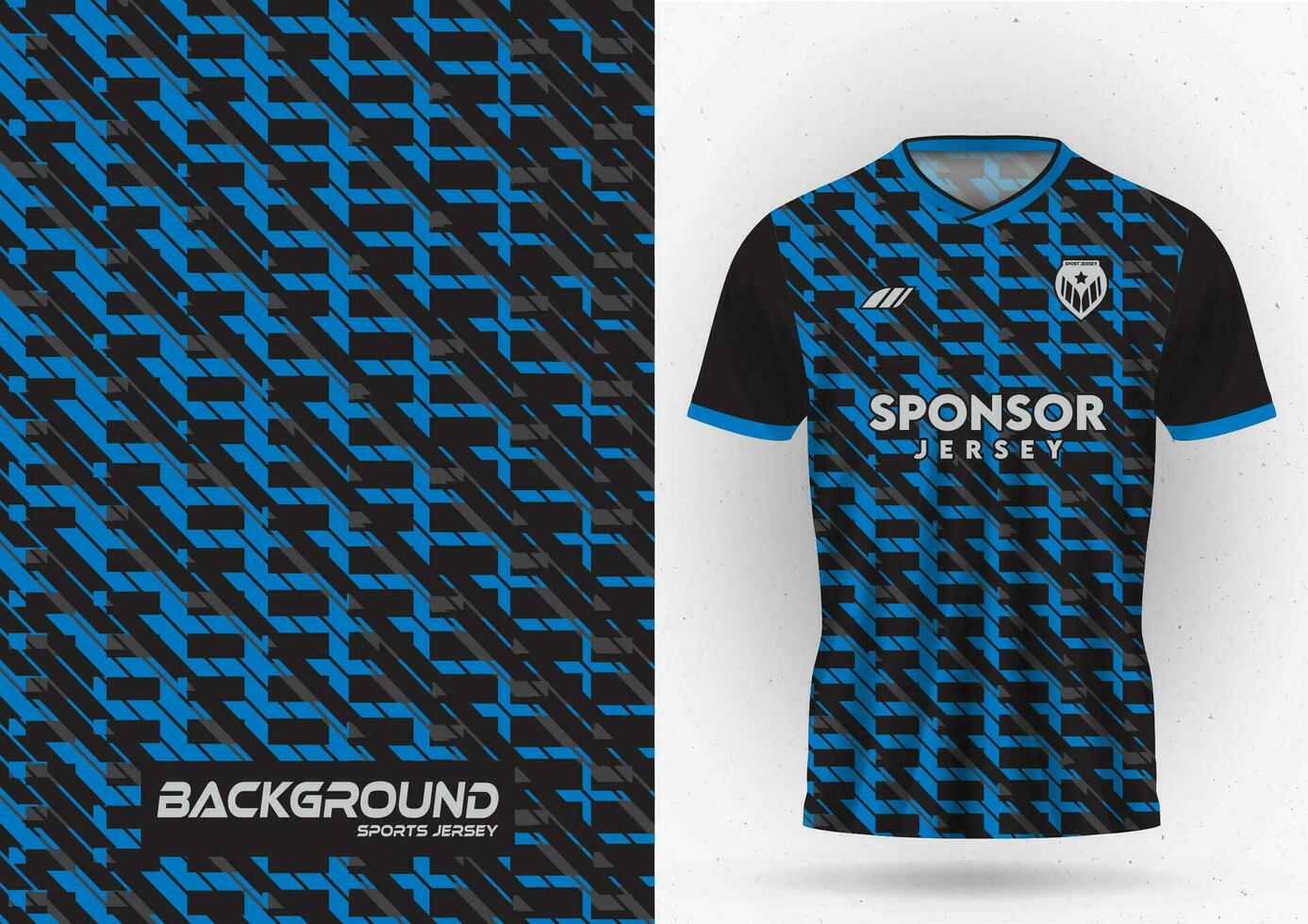 T-shirt sport, background, team jersey, wallpaper, racing, backdrop, cycling, football, game, running, pattern. vector