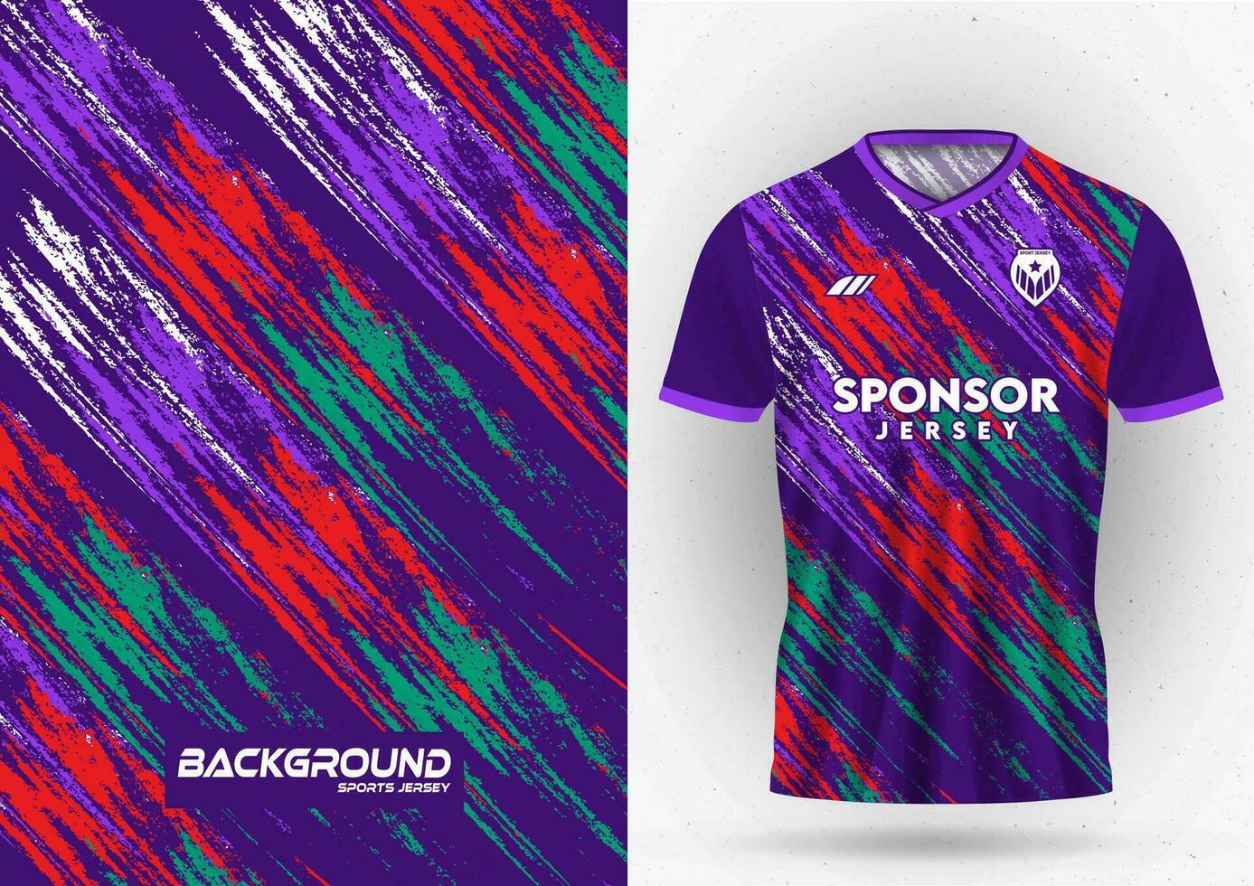 T-shirt sport, background, team jersey, wallpaper, racing, backdrop, cycling, football, game, running, pattern. vector