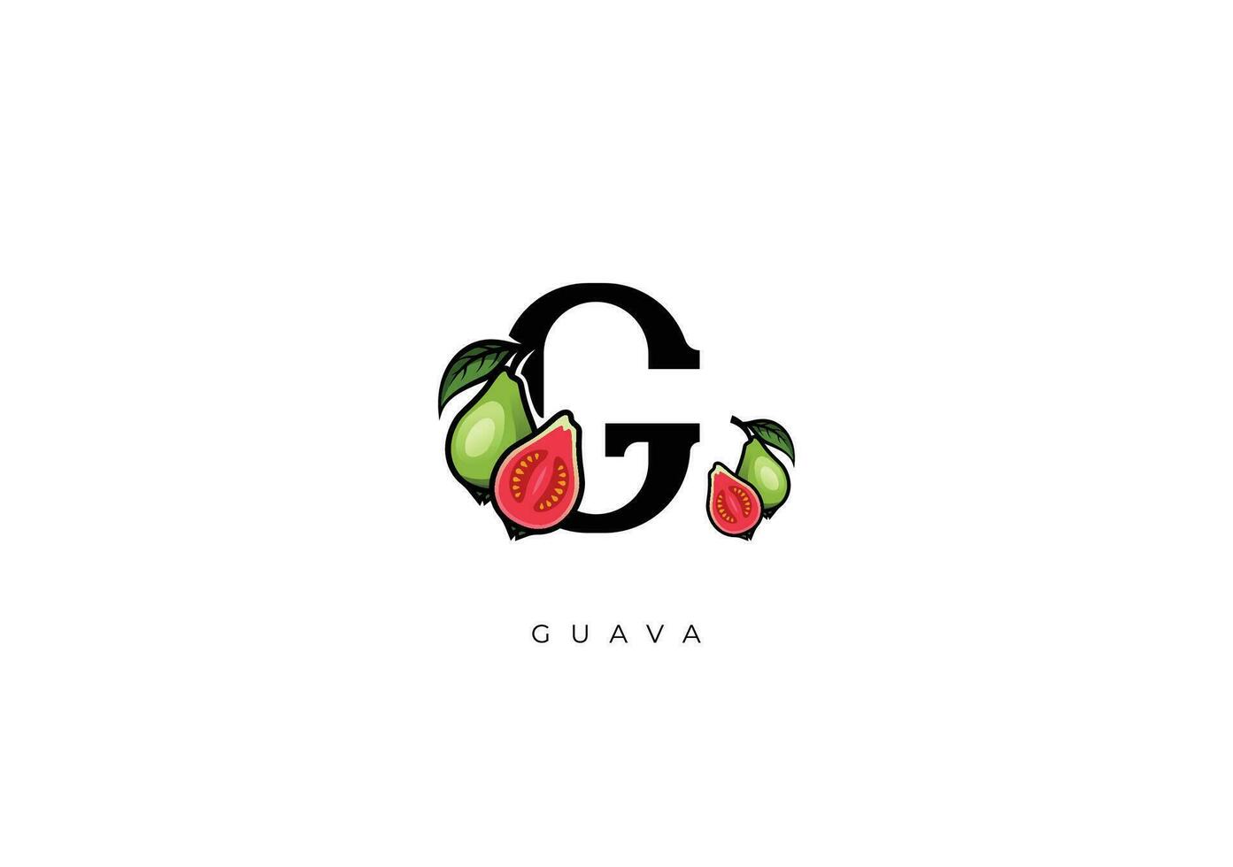 Fruta vector - guayaba