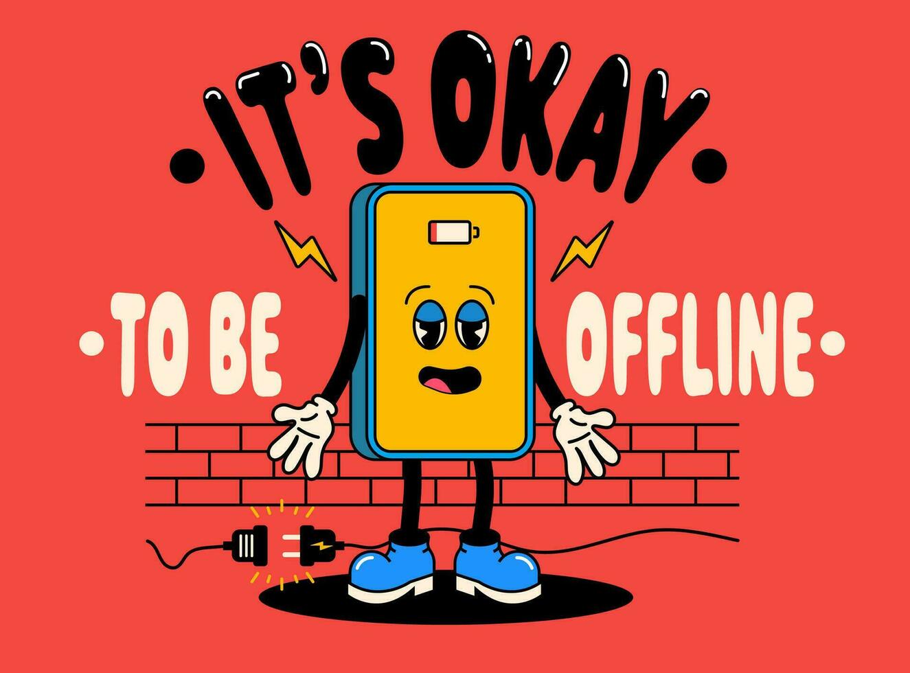 It's okay to be offline vector