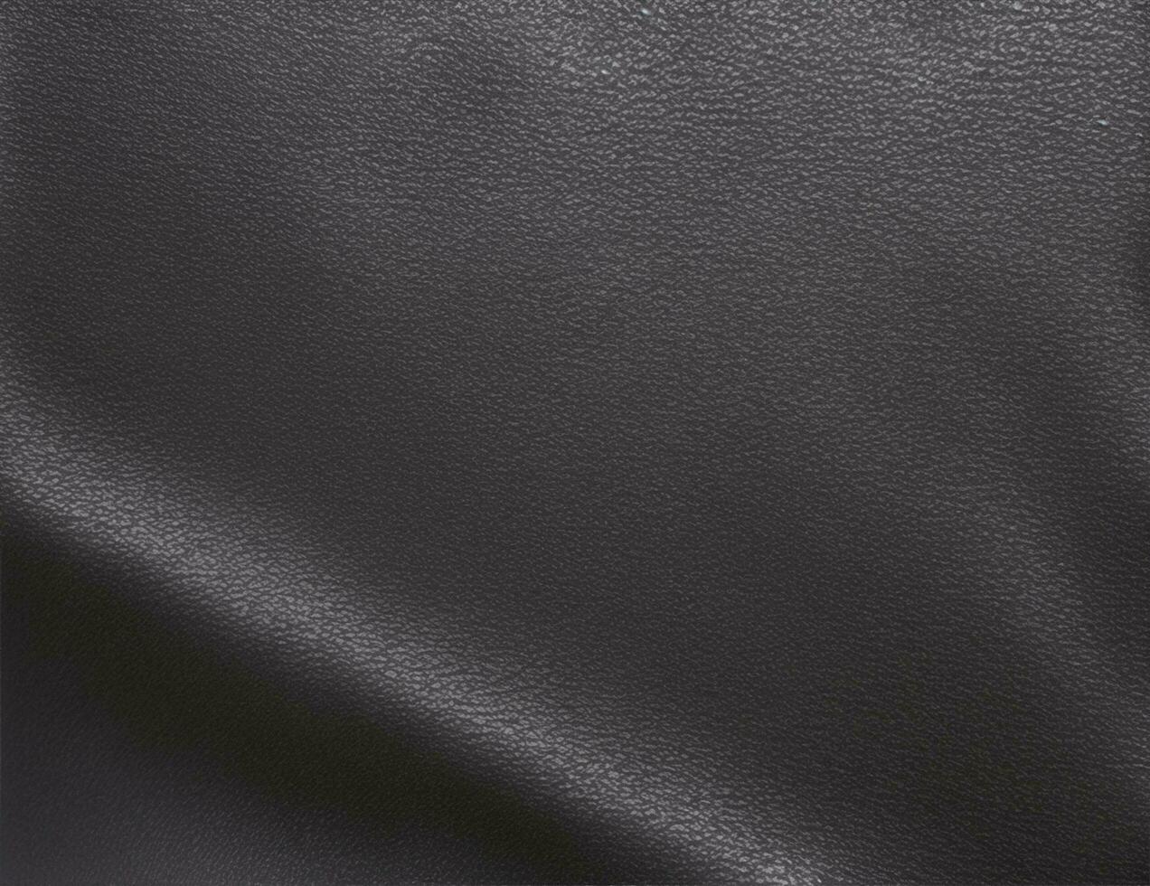 Black abstract background. Beautiful folds on shiny fabric or leather. Silk satin texture background for design. Elegant silver background. photo